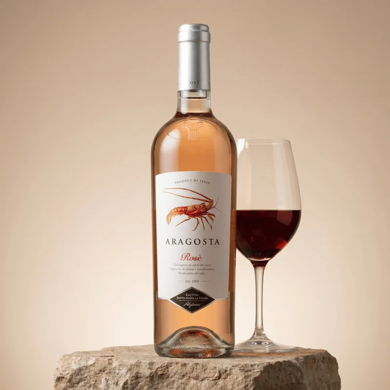 Aragosta Cantina Santa Maria la Palma Rosé Alghero DOC 2024