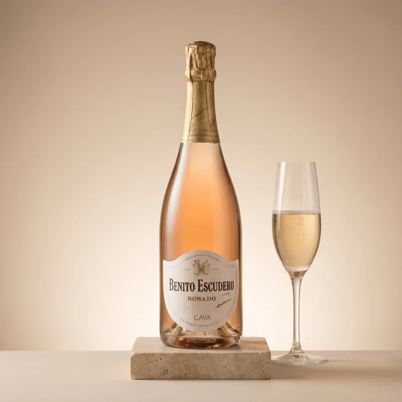 Cava Benito Escudero Rosado Semi Seco 