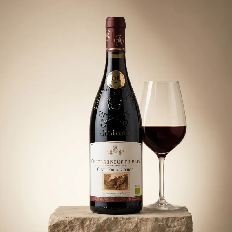 Châteauneuf-du-Pape Cuvée Paule Courtil 2015 BIO