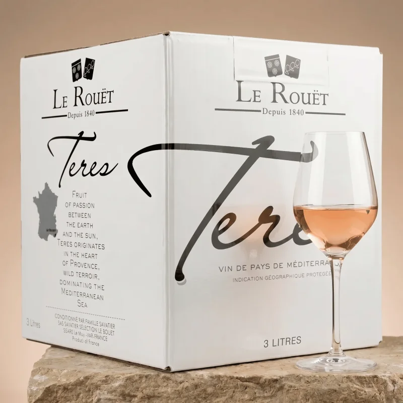 Château du Rouët Teres Rosé VdP-Méditerranée BIB 3 Liter