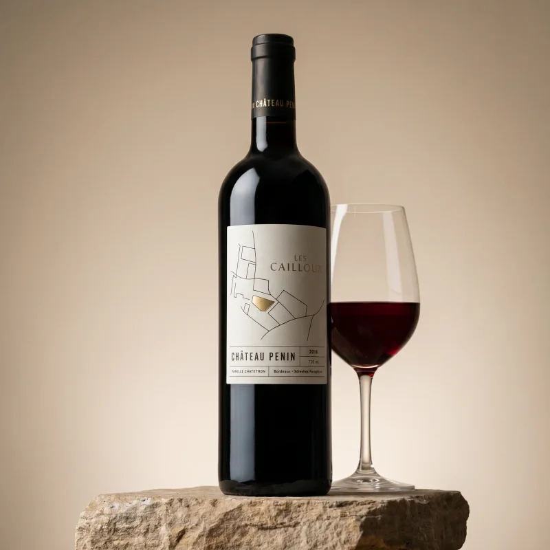 Château Penin Les Cailloux rouge Bordeaux Supérieur AOC 2019