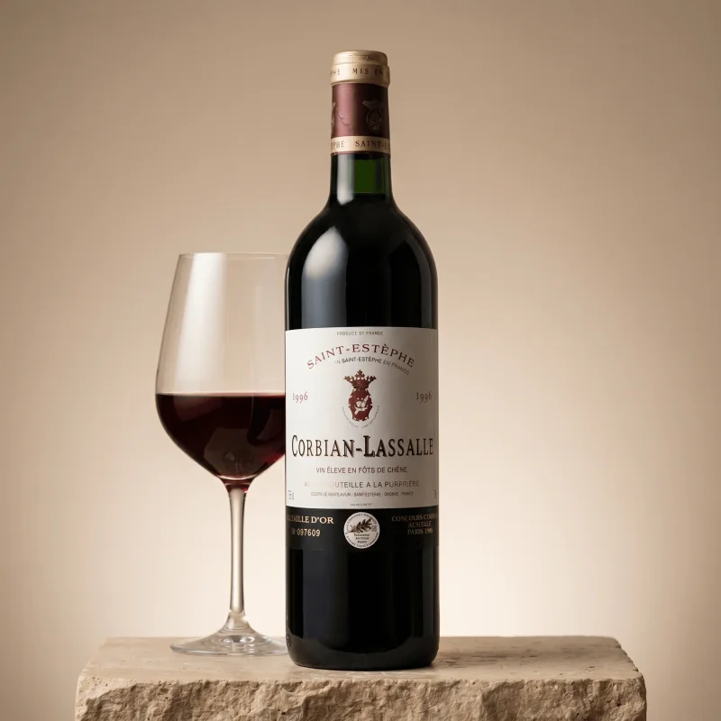 Corbian-Lassalle Saint-Estèphe Médaille d'Or 1996