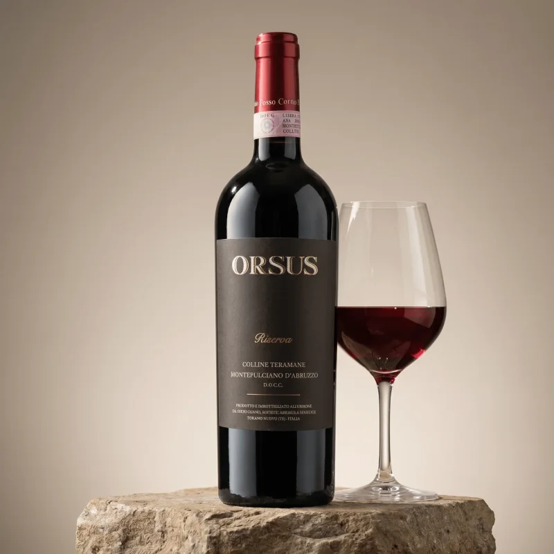 Fosso Corno ORSUS Colline Teramane Montepulciano d’Abruzzo D.O.C.G. Riserva 2017