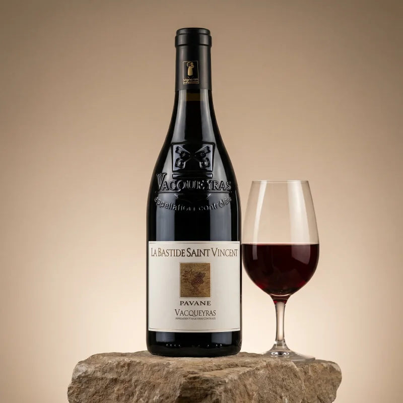 La Bastide Saint Vincent  Vacqueyras PAVANE Rouge AC 2021