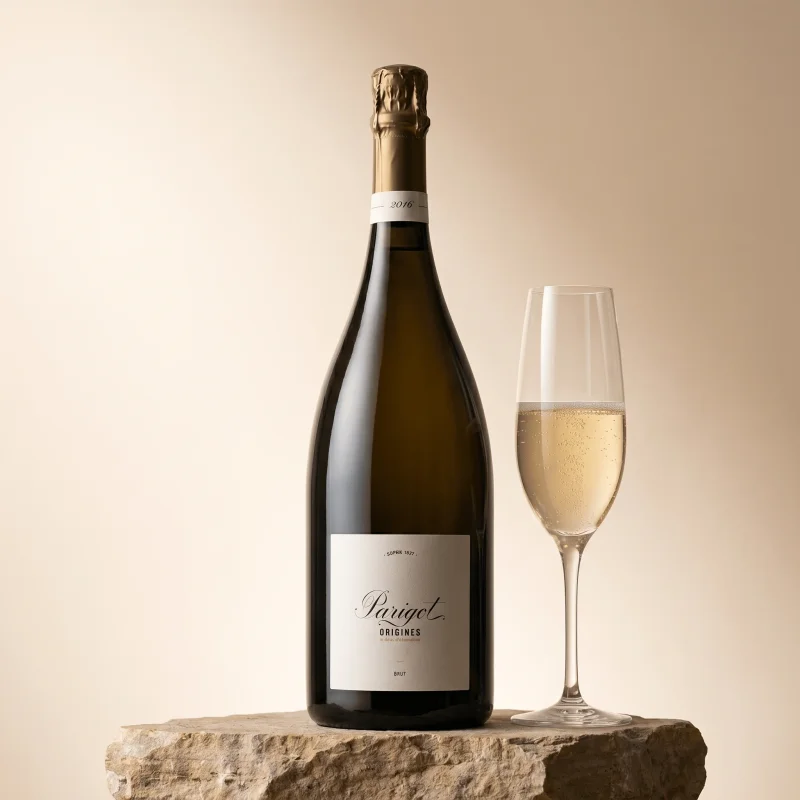 Origines Crémant de Bourgogne Blanc PARIGOT & RICHARD brut 1.5l Magnum