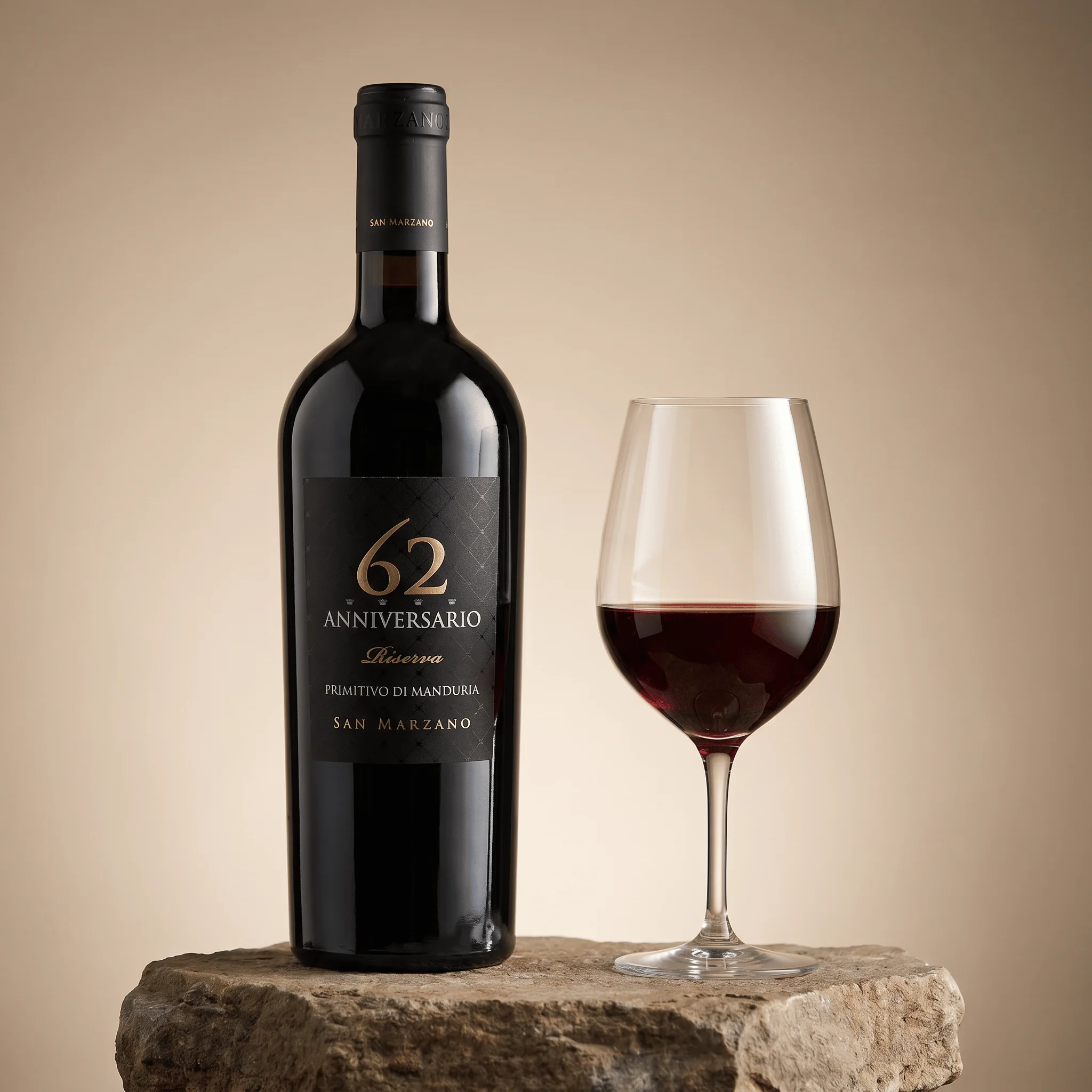 San Marzano Anniversario 62 Riserva Primitivo di Manduria DOP 2019