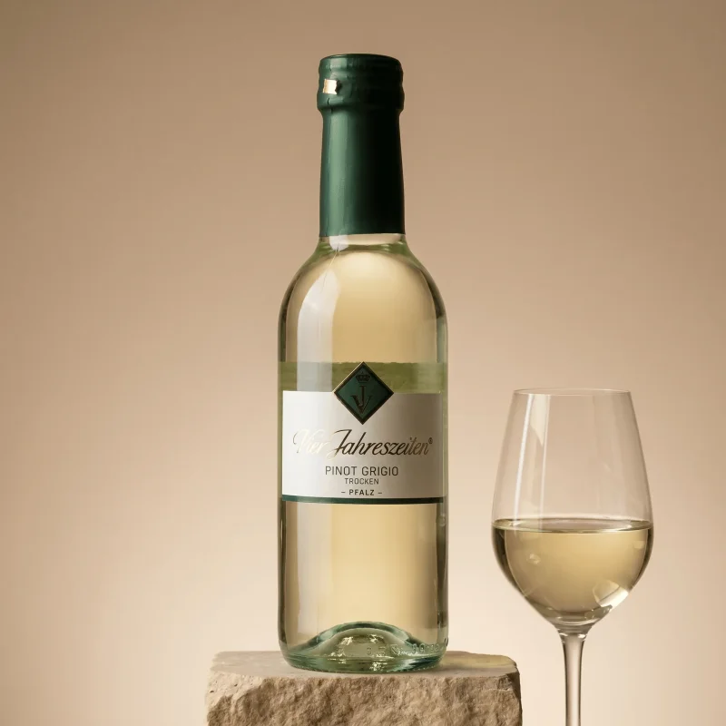 Vier Jahreszeiten Pinot Grigio D.Q. trocken – Mini 2021